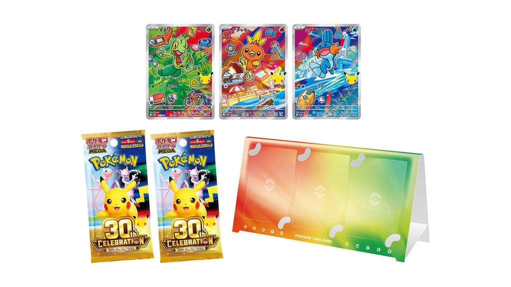 MEGA 30th CELEBRATION Card Set Starters Pokémon