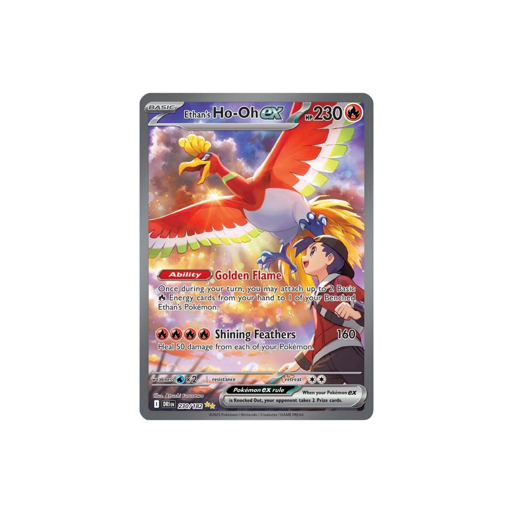 Ethan's Ho-Oh EX 230/182 Destined Rivals Full Art Holo