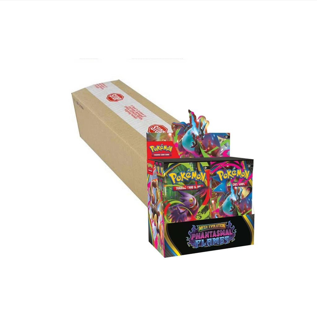 Mega Evolution Phantasmal Flames Booster Factory Sealed Case 216 Packs