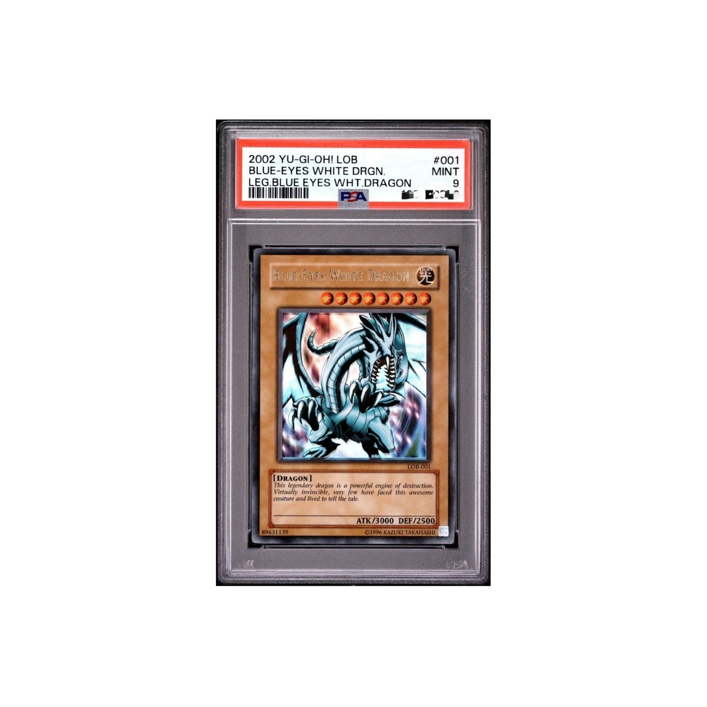 Blue Eyes White Dragon LOB-001 Ultra Rare Unlimited