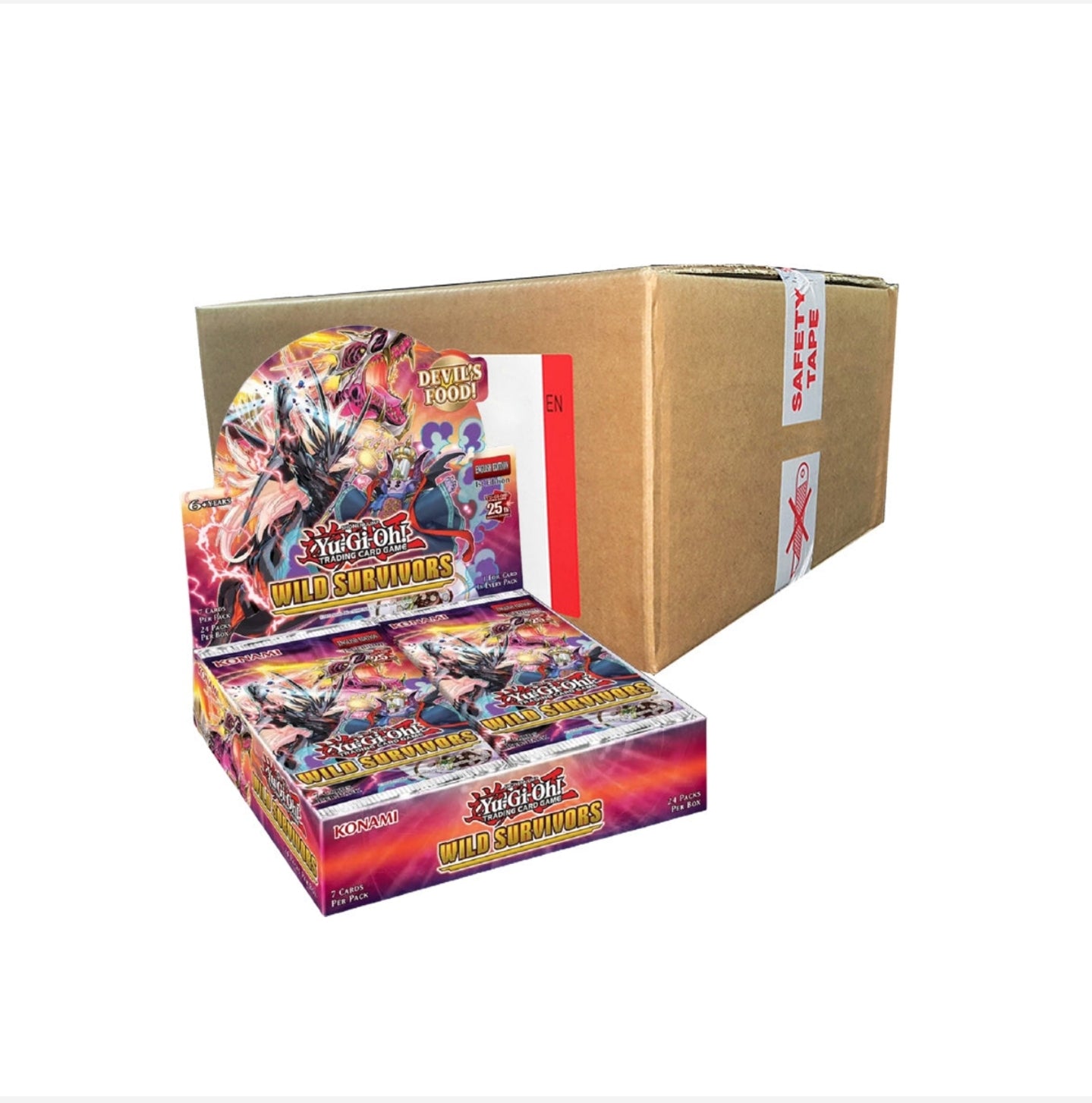 Wild Survivors Booster Case (12) | Yu-Gi-Oh! TCG