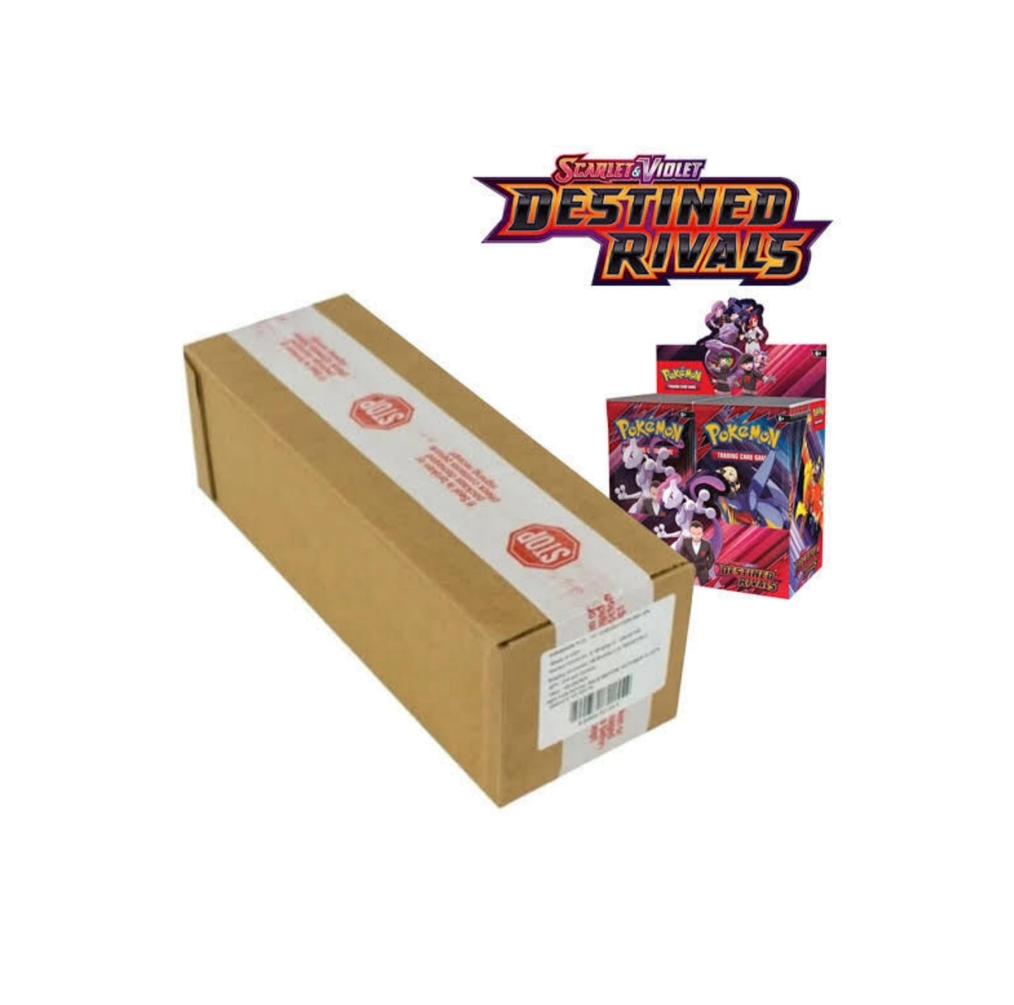 DESTINED RIVALS Sealed Booster Case (216 PACKS)
