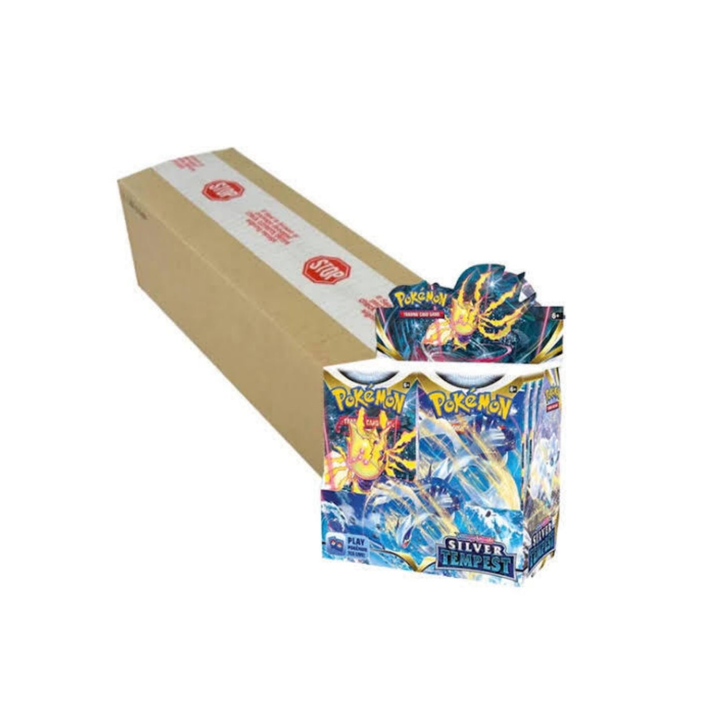 SWSH SILVER TEMPEST Sealed Booster Case (216 PACKS)