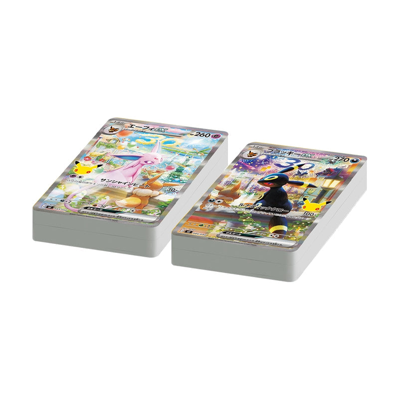 MEGA 30th CELEBRATION Premium Deck Set Espeon & Umbreon