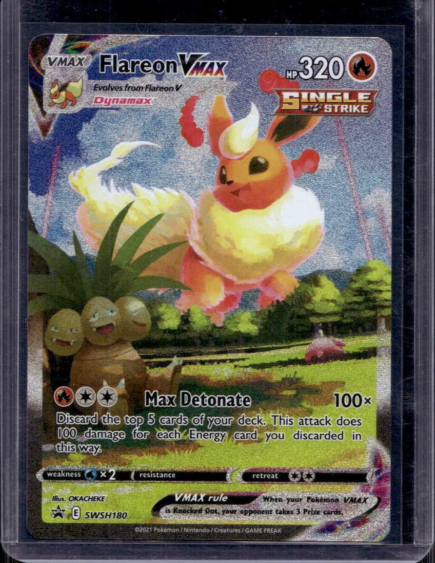 Flareon VMAX SWSH: Sword & Shield Promo Cards #SWSH180