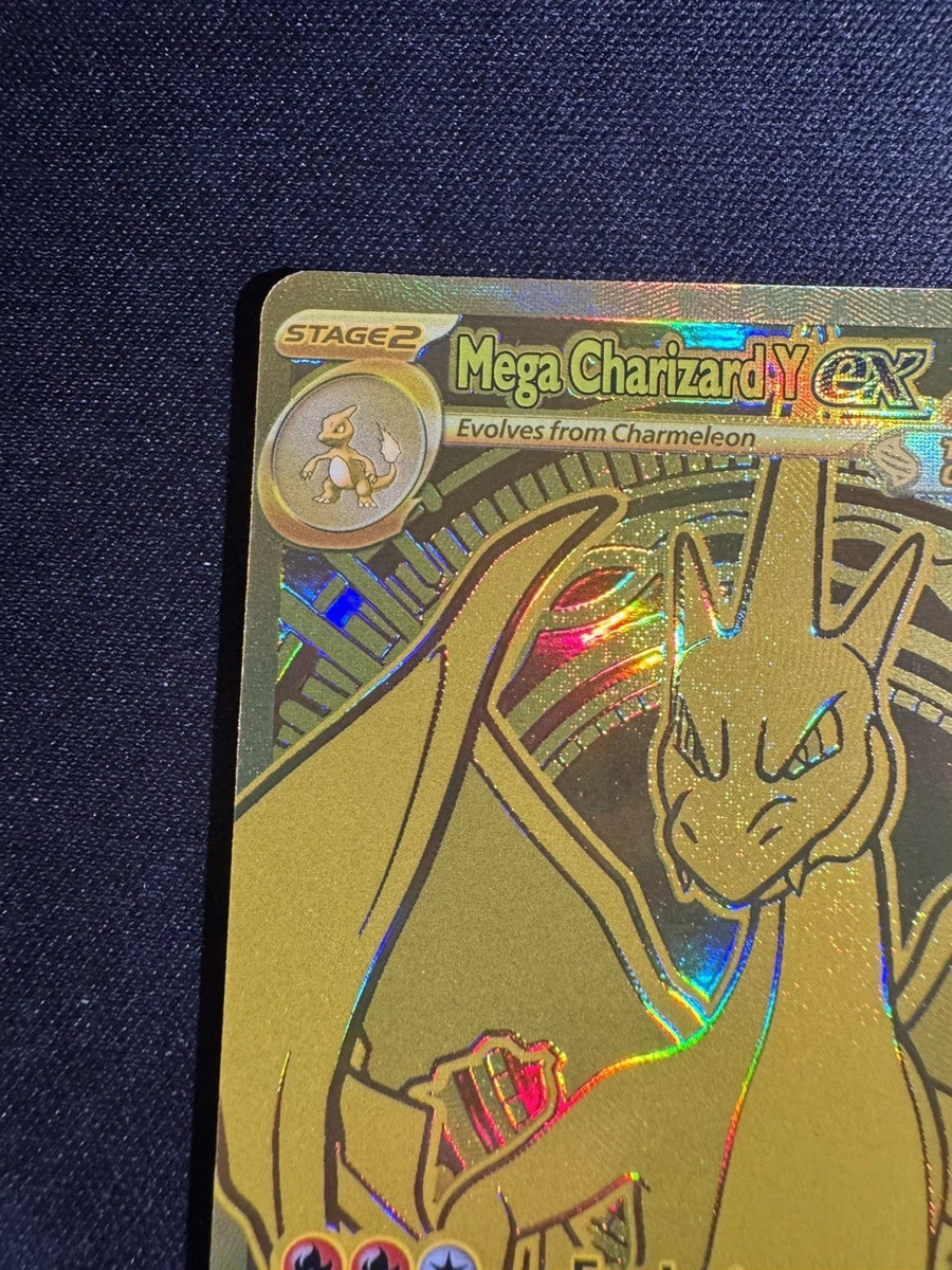 Mega Charizard Y EX 294/217 Gold Hyper Rare, Ascended Heroes (NM)