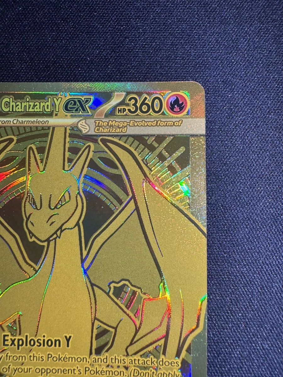 Mega Charizard Y EX 294/217 Gold Hyper Rare, Ascended Heroes (NM)