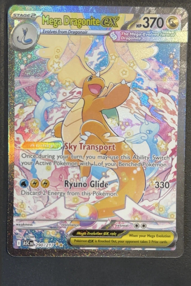 Ascended Heroes #290/217 Mega Dragonite ex Special Illustration Rare