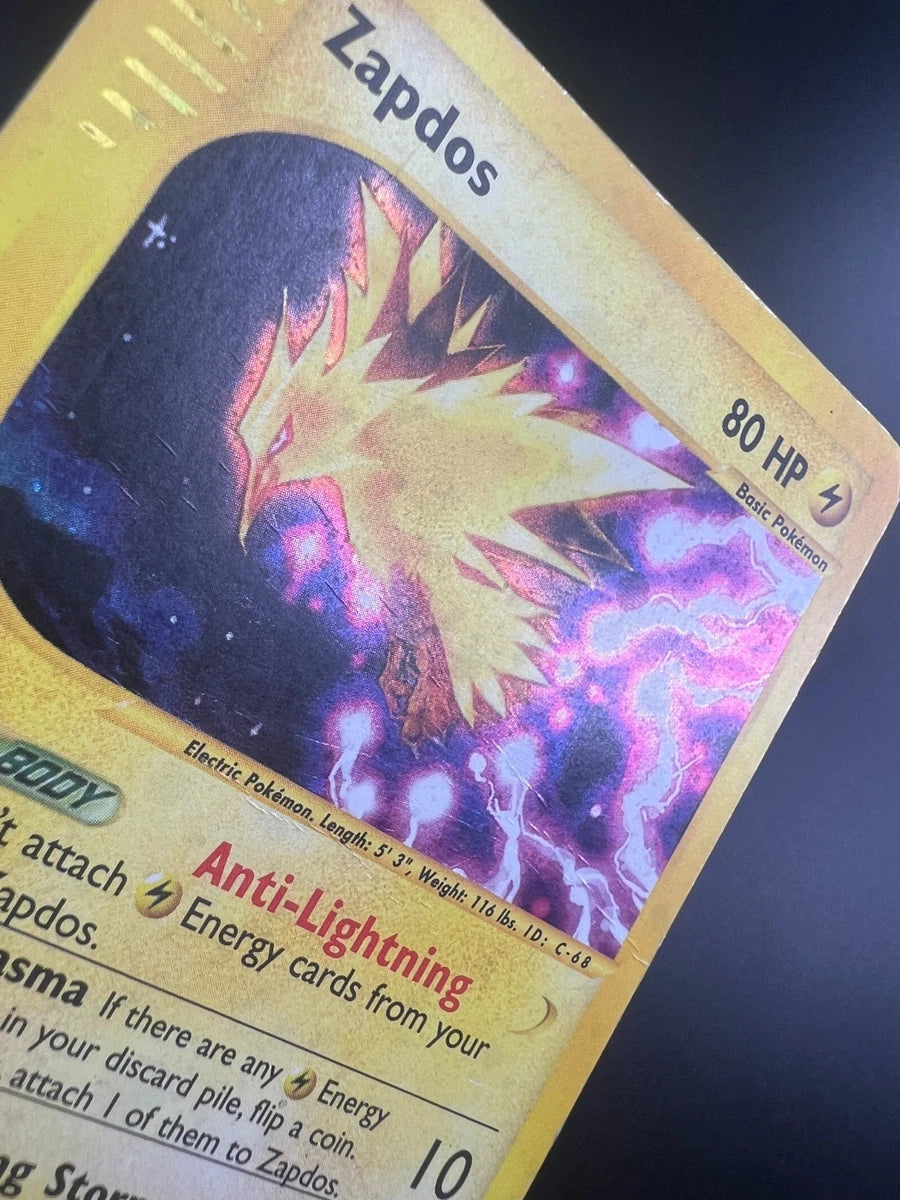 Zapdos - H32/H32 - Pokemon Aquapolis Holo Rare Card MP